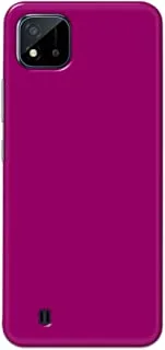 Khaalis Solid Color Purple matte finish shell case back cover for Realme C11 2021 - K208234