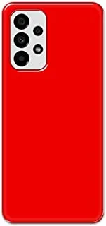 Khaalis Solid Color Red matte finish shell case back cover for Samsung A73 - K208227