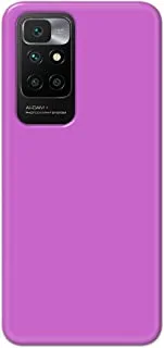 Khaalis Solid Color Purple matte finish shell case back cover for Xiaomi Redmi 10 - K208239