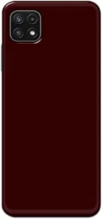 جراب خلفي متين بلون أحمر خالص من خاليس لهاتف Samsung A22 5G - K208229