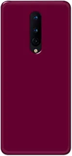 Khaalis Solid Color Purple matte finish shell case back cover for OnePlus 8 - K208235