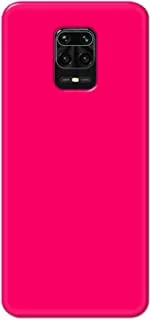 Khaalis Solid Color Pink matte finish shell case back cover for Xiaomi Redmi Note 9 Pro - K208231