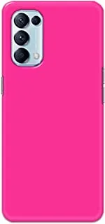 Khaalis Solid Color Pink matte finish shell case back cover for Oppo Reno5 Pro 5G - K208230