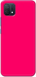 Khaalis Solid Color Pink matte finish shell case back cover for Oppo A16k - K208231
