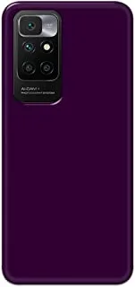 Khaalis Solid Color Purple matte finish shell case back cover for Xiaomi Redmi 10 - K208236