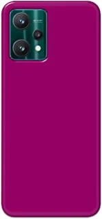 Khaalis Solid Color Purple matte finish shell case back cover for Realme 9 Pro - K208234