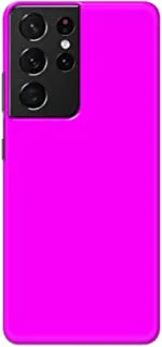 Khaalis Solid Color Pink matte finish shell case back cover for Samsung Galaxy S21 Ultra - K208238