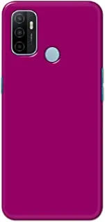 Khaalis Solid Color Purple matte finish shell case back cover for Oppo A53 - K208234