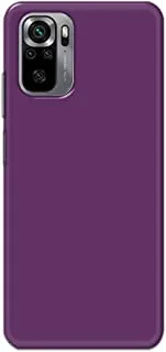 Khaalis Solid Color Purple matte finish shell case back cover for Xiaomi Redmi Note 10s - K208237