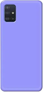 جراب خلفي متين بلون أزرق مطفأ اللمعة من خاليس لهاتف Samsung Galaxy A71 - K208243