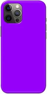 Khaalis Solid Color Purple matte finish shell case back cover for Apple iPhone 13 Pro Max - K208241
