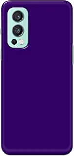 Khaalis Solid Color Purple matte finish shell case back cover for OnePlus Nord 2 5G - K208242