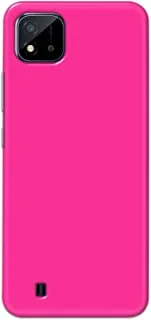 Khaalis Solid Color Pink matte finish shell case back cover for Realme C11 2021 - K208230