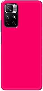 Khaalis Solid Color Pink matte finish shell case back cover for Xiaomi Mi Note 11T - K208231