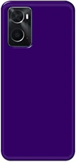 Khaalis Solid Color Purple matte finish shell case back cover for Oppo A76 - K208242