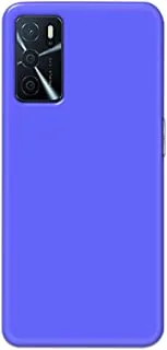 Khaalis Solid Color Blue matte finish shell case back cover for Oppo A16 - K208244