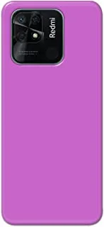 Khaalis Solid Color Purple matte finish shell case back cover for Xiaomi Redmi 10c - K208239