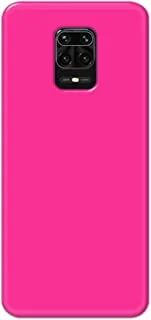 Khaalis Solid Color Pink matte finish shell case back cover for Xiaomi Redmi Note 9 Pro - K208230
