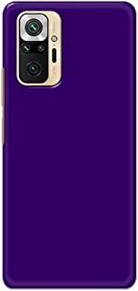 Khaalis Solid Color Purple matte finish shell case back cover for Xiaomi Redmi Note 10 Pro - K208242