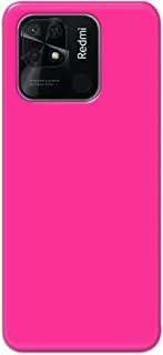 Khaalis Solid Color Pink matte finish shell case back cover for Xiaomi Redmi 10c - K208230
