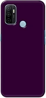 Khaalis Solid Color Purple matte finish shell case back cover for Oppo A53 - K208236