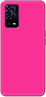 Khaalis Solid Color Pink matte finish shell case back cover for Oppo A55 - K208230