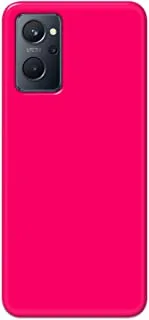 Khaalis Solid Color Pink matte finish shell case back cover for Realme 9i - K208231