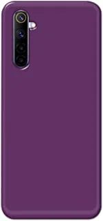 Khaalis Solid Color Purple matte finish shell case back cover for Realme 6 - K208237