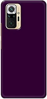 Khaalis Solid Color Purple matte finish shell case back cover for Xiaomi Redmi Note 10 Pro - K208236