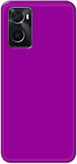 Khaalis Solid Color Purple matte finish shell case back cover for Oppo A76 - K208240
