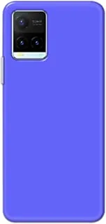 Khaalis Solid Color Blue matte finish shell case back cover for Vivo Y21T - K208244