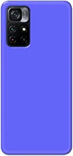 Khaalis Solid Color Blue matte finish shell case back cover for Xiaomi Poco M4 Pro 5G - K208244