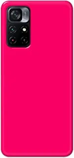 Khaalis Solid Color Pink matte finish shell case back cover for Xiaomi Poco M4 Pro 5G - K208231