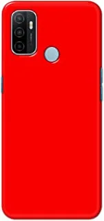جراب خلفي متين بلون احمر خالص من خاليس لهاتف اوبو A53 ​​- K208227