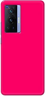 Khaalis Solid Color Pink matte finish shell case back cover for Vivo X70 Pro - K208231
