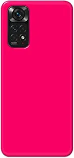 Khaalis Solid Color Pink matte finish shell case back cover for Xiaomi Redmi Note 11 - K208231