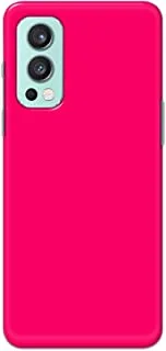 Khaalis Solid Color Pink matte finish shell case back cover for OnePlus Nord 2 5G - K208231