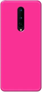 Khaalis Solid Color Pink matte finish shell case back cover for OnePlus 8 - K208230