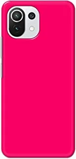 Khaalis Solid Color Pink matte finish shell case back cover for Xiaomi Mi 11 Lite NE 5G - K208231