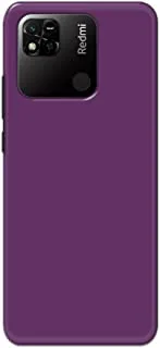 Khaalis Solid Color Purple matte finish shell case back cover for Xiaomi Redmi 9c - K208237