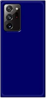جراب خلفي لهاتف Samsung Galaxy Note 20 Ultra - K208248 بلون أزرق غير لامع من Khaalis