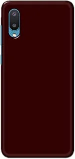 جراب خلفي متين بلون أحمر خالص من خاليس لهاتف Samsung Galaxy A02 - K208229