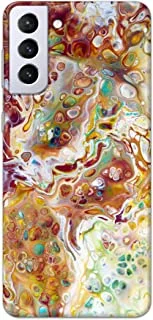Khaalis Marble Print Multicolor matte finish designer shell case back cover for Samsung Galaxy S21 - K208217