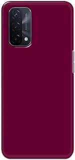 Khaalis Solid Color Purple matte finish shell case back cover for Oppo A74 - K208235