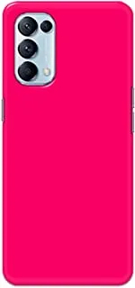 Khaalis Solid Color Pink matte finish shell case back cover for Oppo Reno5 Pro 5G - K208231