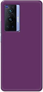 Khaalis Solid Color Purple matte finish shell case back cover for Vivo X70 Pro - K208237