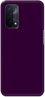 Khaalis Solid Color Purple matte finish shell case back cover for Oppo A74 - K208236