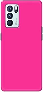 Khaalis Solid Color Pink matte finish shell case back cover for Oppo Reno 6 Pro 5G - K208230