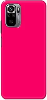 Khaalis Solid Color Pink matte finish shell case back cover for Xiaomi Redmi Note 10s - K208231