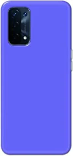 Khaalis Solid Color Blue matte finish shell case back cover for Oppo A74 5G - K208244